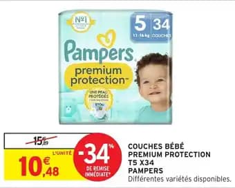 Promotion Exclusives de 4
Couches bébé : Découvrez l'Offre incontournable