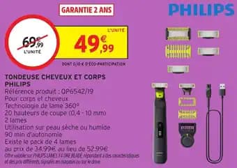 Promotion Exclusives de 1
Tondeuse cheveux : Découvrez l'Offre incontournable