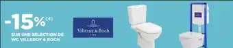 Villeroy & Boch -15% sur une sélection de WC Villeroy & Boch