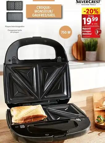 Promotion Exclusives de 1
Appareil croque monsieur : Découvrez l'Offre incontournable