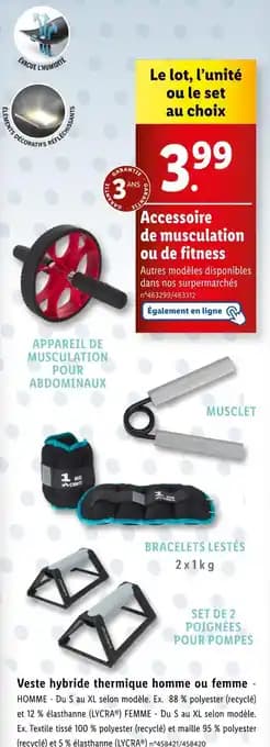 Promotion Exclusives de 7
Fitness : Découvrez l'Offre incontournable