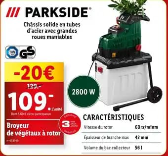 Promotion Exclusives de 2
Broyeur de végétaux : Découvrez l'Offre incontournable