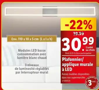 Promotion Exclusives de 7
À led : Découvrez l'Offre incontournable