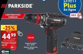 Promotion Exclusives de 25
Perceuse visseuse : Découvrez l'Offre incontournable