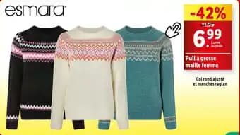 Promotion Exclusives de 10
Pull femme : Découvrez l'Offre incontournable