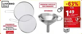 Promotion Exclusives de 4
Ustensile cuisine : Découvrez l'Offre incontournable