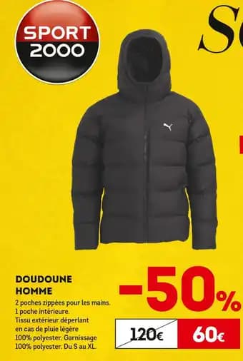 Promotion Exclusives de 10
            
        
        Doudoune : Découvrez l'Offre incontournable