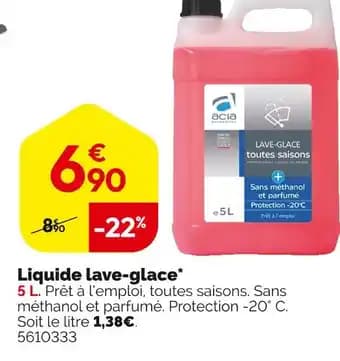 Promotion Exclusives de 16
Lave-glace : Découvrez l'Offre incontournable