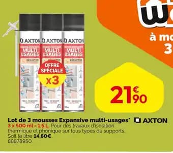 Promotion Exclusives de 1
Expansive : Découvrez l'Offre incontournable
