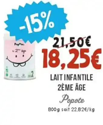 Promotion Exclusives de 1
Lait 2ème âge : Découvrez l'Offre incontournable