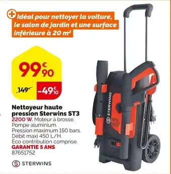 Promotion Exclusives de 2
Haute pression : Découvrez l'Offre incontournable