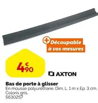 Promotion Exclusives de 15
Bas de porte : Découvrez l'Offre incontournable