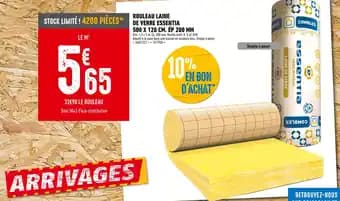 Promotion Exclusives de 4
Laine de verre : Découvrez l'Offre incontournable