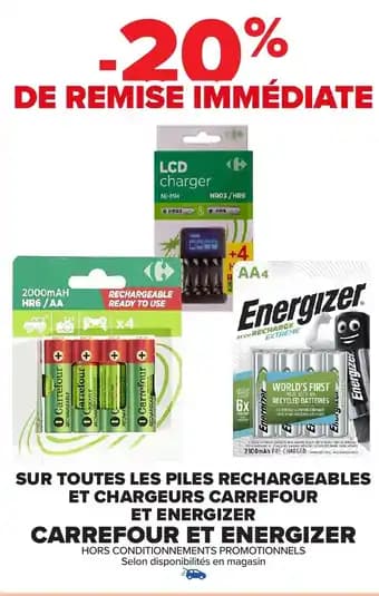 Promotion Exclusives de 8
Rechargeables : Découvrez l'Offre incontournable