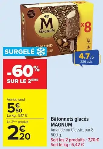 Promotion Exclusives de 26
Batonnets : Découvrez l'Offre incontournable