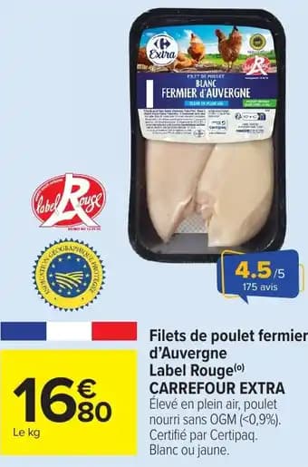 Promotion Exclusives de 21
Filets de poulet : Découvrez l'Offre incontournable