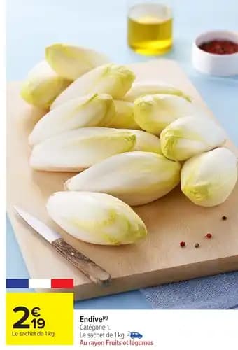 Promotion Exclusives de 9
Endive : Découvrez l'Offre incontournable