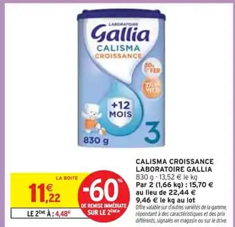 Promotion Exclusives de 1
Laboratoire gallia : Découvrez l'Offre incontournable