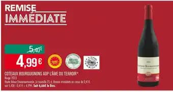 Promotion Exclusives de 5
Côteaux : Découvrez l'Offre incontournable