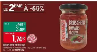 Promotion Exclusives de 8
Bruschetta : Découvrez l'Offre incontournable