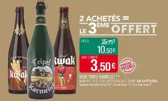 Promotion Exclusives de 1
Karmeliet : Découvrez l'Offre incontournable