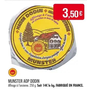 Promotion Exclusives de 4
Munster : Découvrez l'Offre incontournable