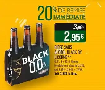 Promotion Exclusives de 1
Bière black : Découvrez l'Offre incontournable