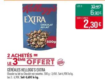 Promotion Exclusives de 6
Kellogg's : Découvrez l'Offre incontournable