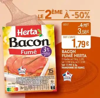 Promotion Exclusives de 7
Bacon : Découvrez l'Offre incontournable
