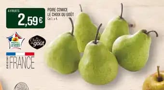 Promotion Exclusives de 25
Poire : Découvrez l'Offre incontournable