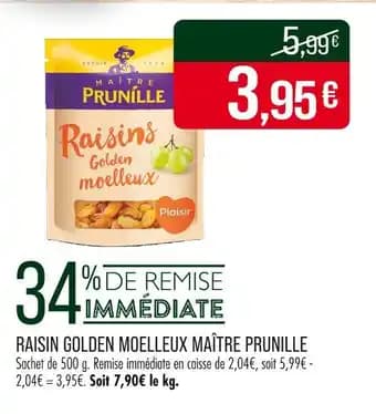 Promotion Exclusives de 3
Raisin : Découvrez l'Offre incontournable