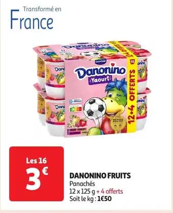Promotion Exclusives de 7
Danonino : Découvrez l'Offre incontournable