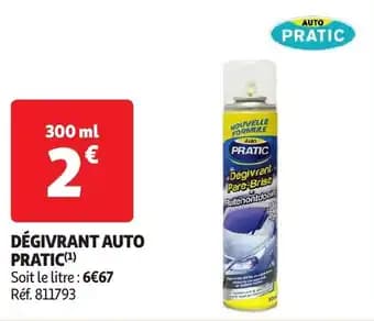 Promotion Exclusives de 6
Dégivrant : Découvrez l'Offre incontournable