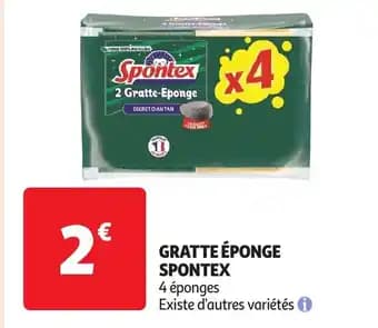 Promotion Exclusives de 7
Spontex : Découvrez l'Offre incontournable