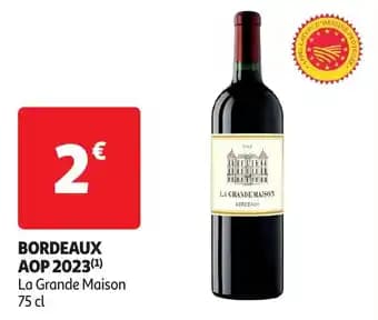 Promotion Exclusives de 25
Bordeaux aop : Découvrez l'Offre incontournable