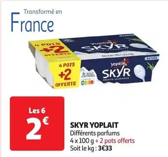 Promotion Exclusives de 35
Yoplait : Découvrez l'Offre incontournable