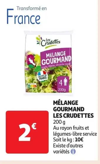 Promotion Exclusives de 5
Les crudettes : Découvrez l'Offre incontournable