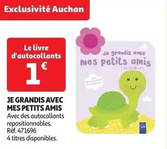 Je grandis avec mes petits amis