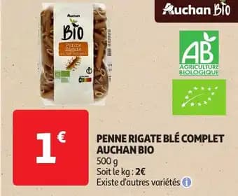 Promotion Exclusives de 1
Penne rigate : Découvrez l'Offre incontournable
