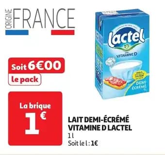 Promotion Exclusives de 31
Demi écrémé : Découvrez l'Offre incontournable
