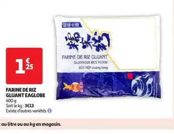 Promotion Exclusives de 67
De riz : Découvrez l'Offre incontournable