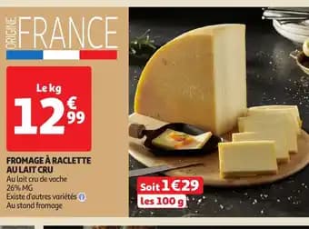 Promotion Exclusives de 83
Raclette : Découvrez l'Offre incontournable