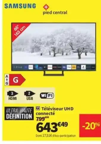 SAMSUNG Téléviseur UHD