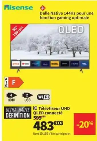 HISENSE Téléviseur UHD