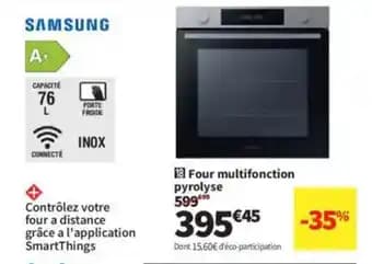 Four multifonction pyrolyse