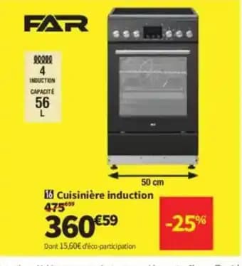 Promotion Exclusives de 1
Cuisiniere induction : Découvrez l'Offre incontournable