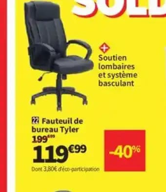 Promotion Exclusives de 9
Fauteuil de bureau : Découvrez l'Offre incontournable
