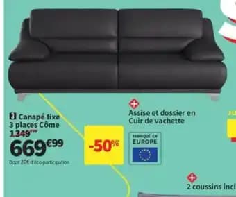 Promotion Exclusives de 20
Canapé places : Découvrez l'Offre incontournable