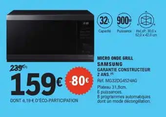 Promotion Exclusives de 1
Micro Onde : Découvrez l'Offre incontournable