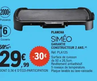 Promotion Exclusives de 4
Plancha : Découvrez l'Offre incontournable